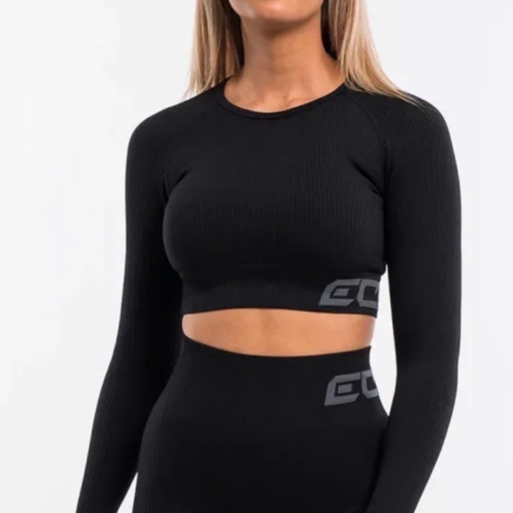 ECHT Arise Comfort Cropped Long Sleeve Top XS